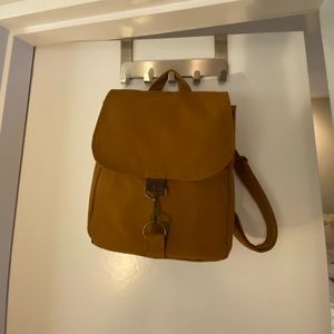 Canvas backpack